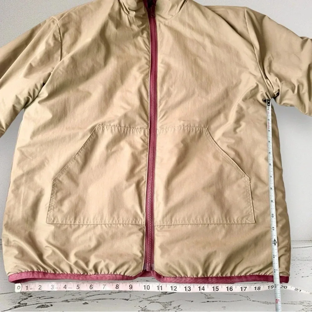 JOHN ELLIOTT REVERSIBLE POLAR FLEECE FULL ZIP ROAN JACQUARD Size 3 / L